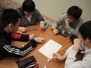 宿泊研修BIO20160408-12　グループワーク２